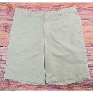 Nike Golf Dri-Fit Mens 38 Beige Shorts Textured fabric